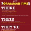 GRAMMAR TIME: There, Their, They’re GRAMMAR TIME: There, Their, They’re