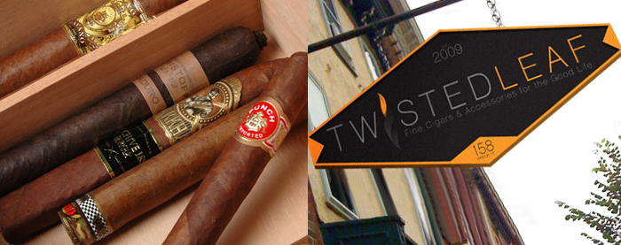 Twisted Leaf Cigars Photography & Signage Twisted Leaf Cigars Photography & Signage