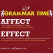 GRAMMAR TIME: Affect vs. Effect GRAMMAR TIME: Affect vs. Effect