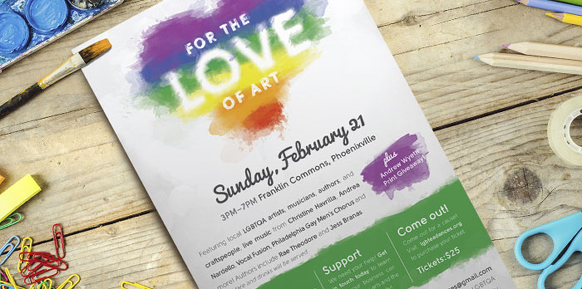 Social Initiative Branding and Promotional Support