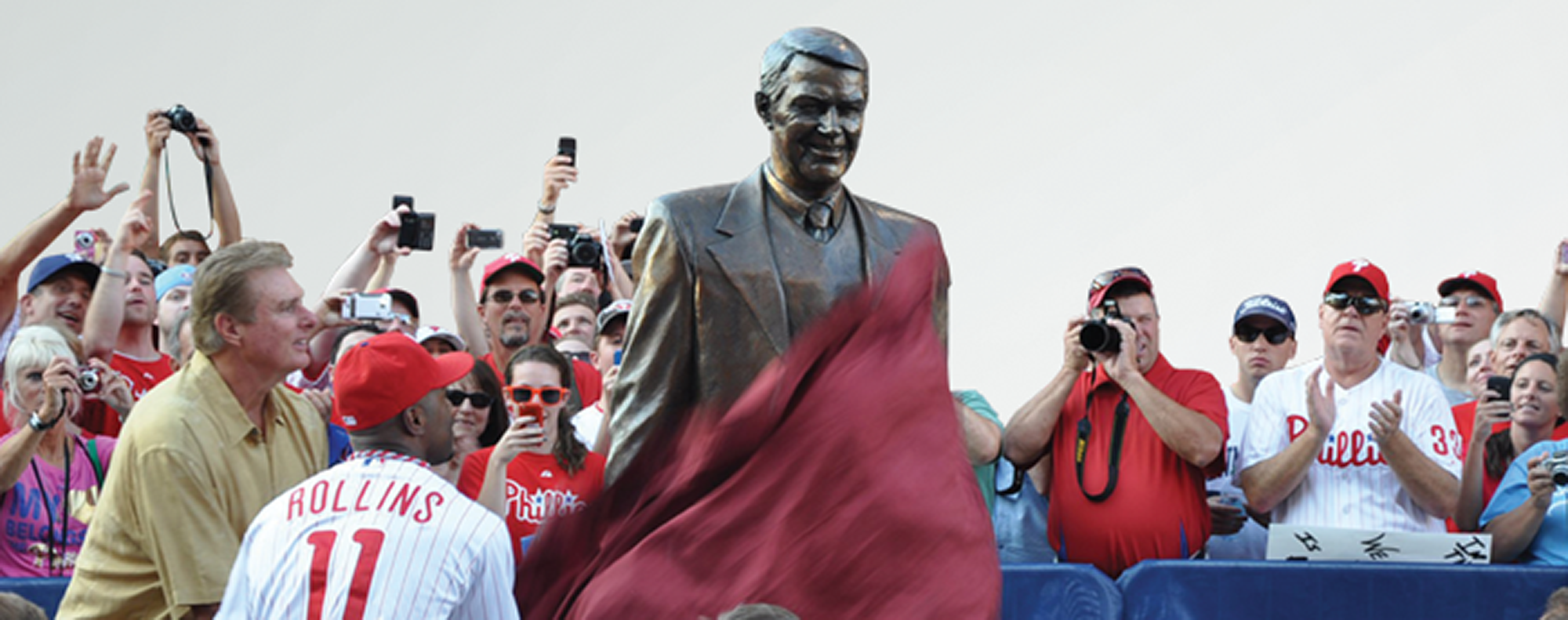 Harry Kalas Statue Fundraising Campaign Philadelphi Phillies
