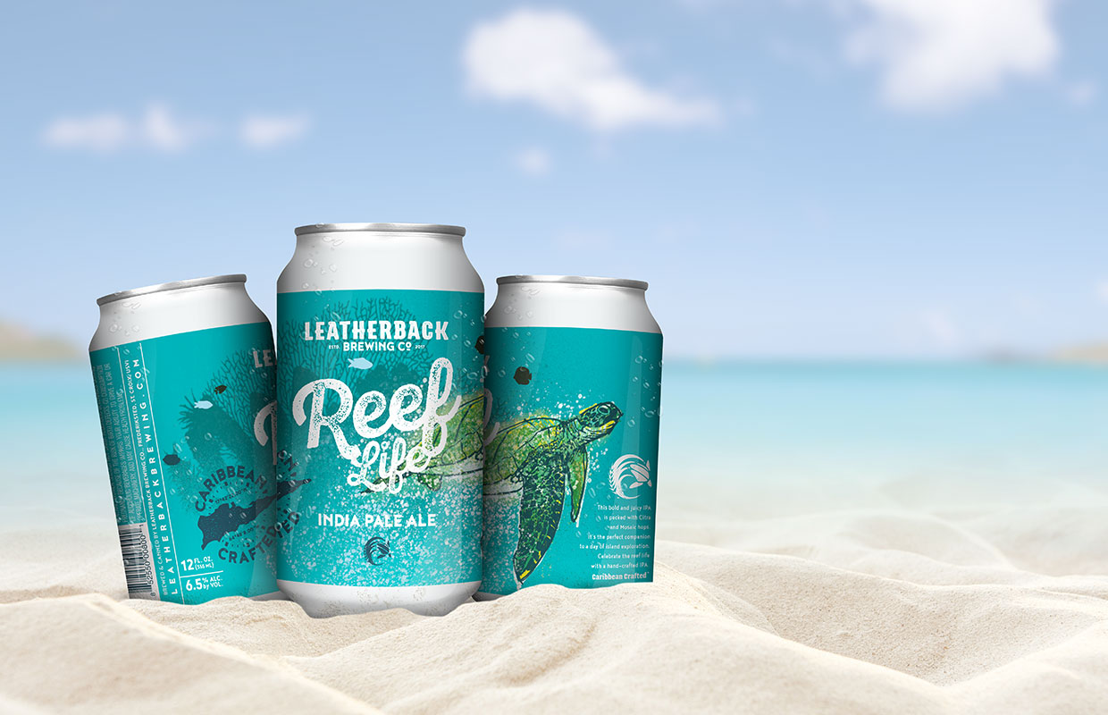 Leatherback Craft Beer Packaging Design
