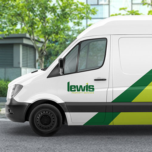The Lewis Group Professional Contracting Services Branding