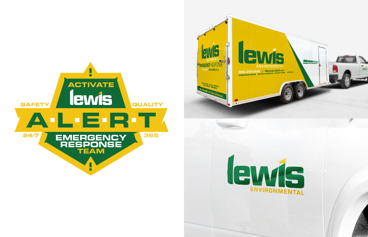 Lewis Group Vehicle Graphics and Branding