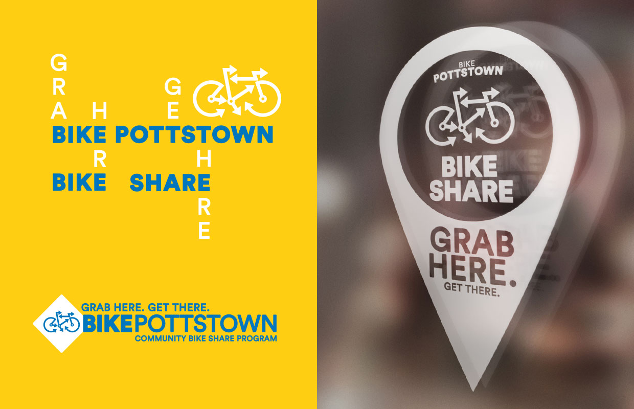Pottstown, PA Bike Share Program Branding