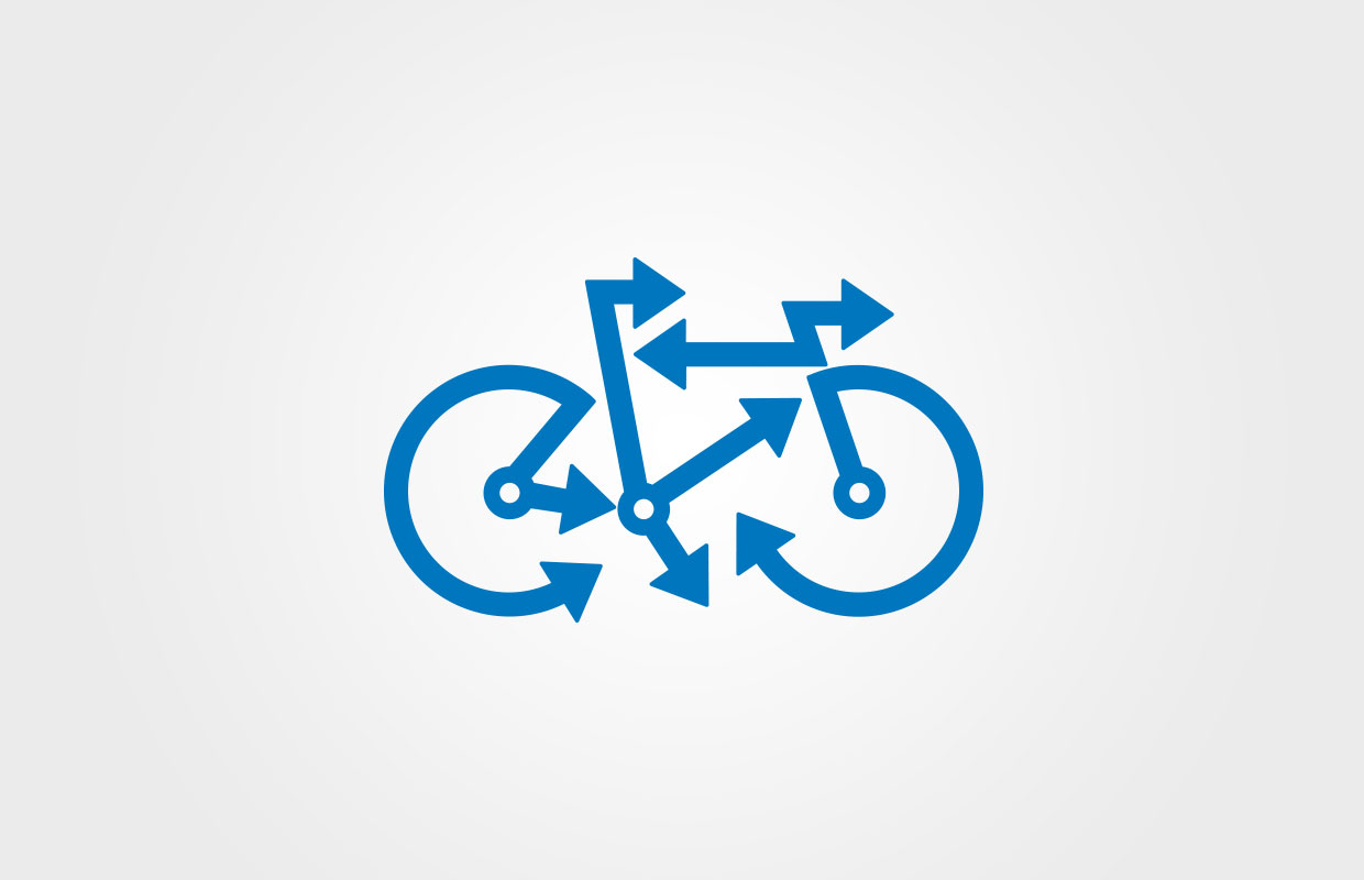 Pottstown Pennsylvania Bike Share Logo