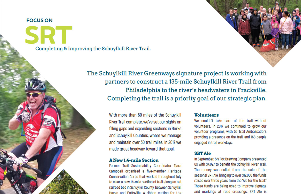 Schuylkill River Greenways Collateral Development