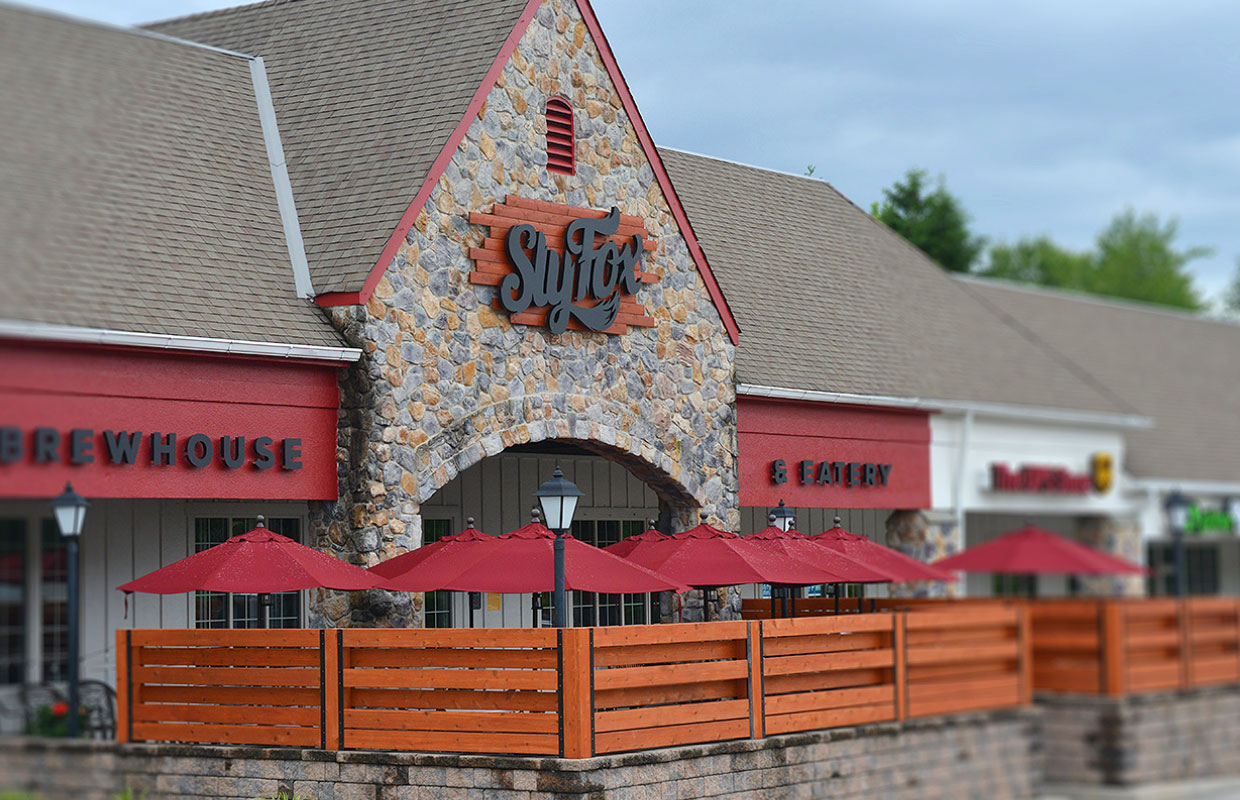 Sly Fox Custom Exterior Signage Design