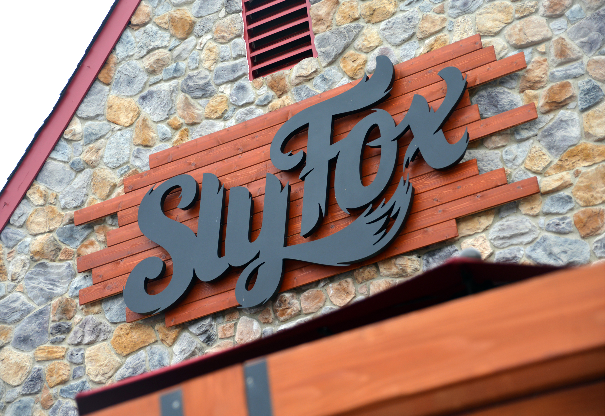 Sly Fox Craft Brewery Signage and Environmental Branding