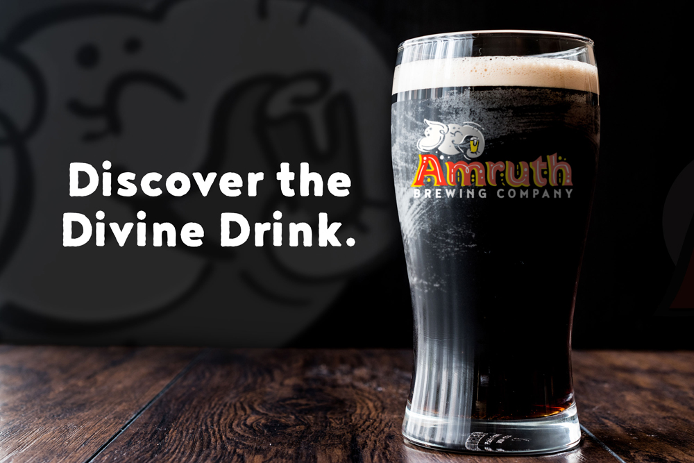 Amruth Craft Brewery Branding and Design