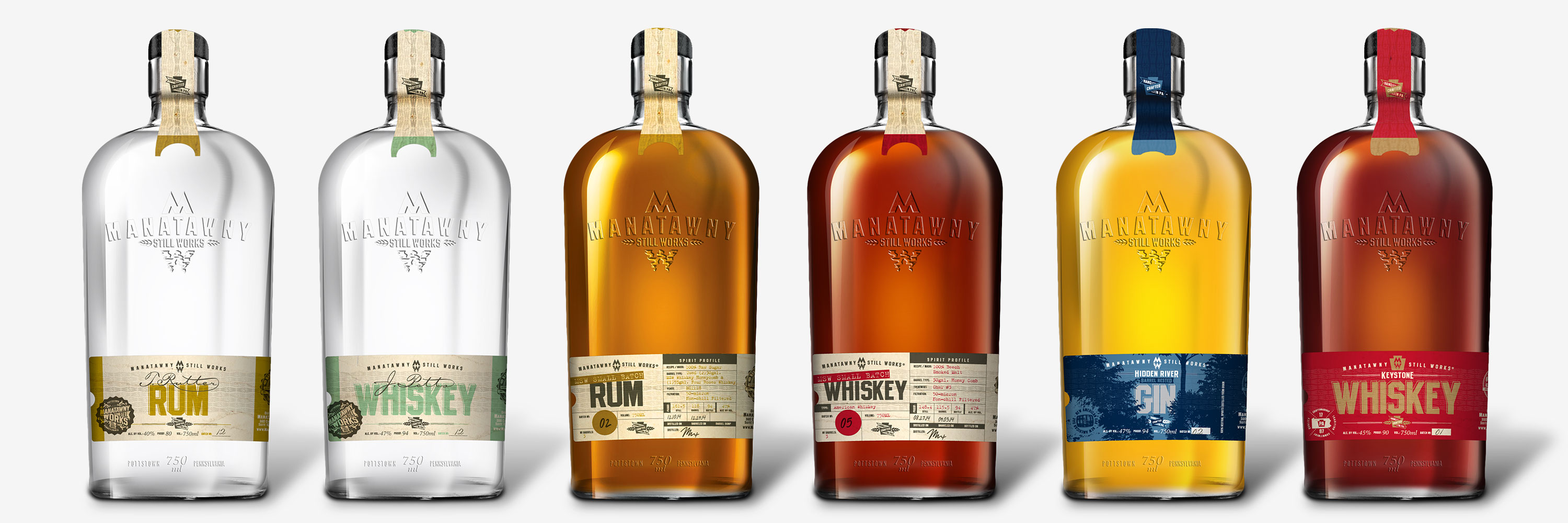 Craft Distillery Packaging Design