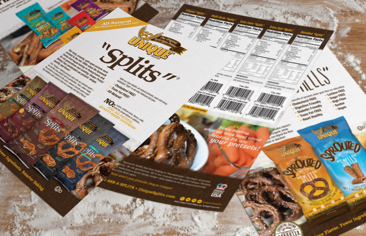 Retail Snackfood Manufacturer Sales Collateral Design