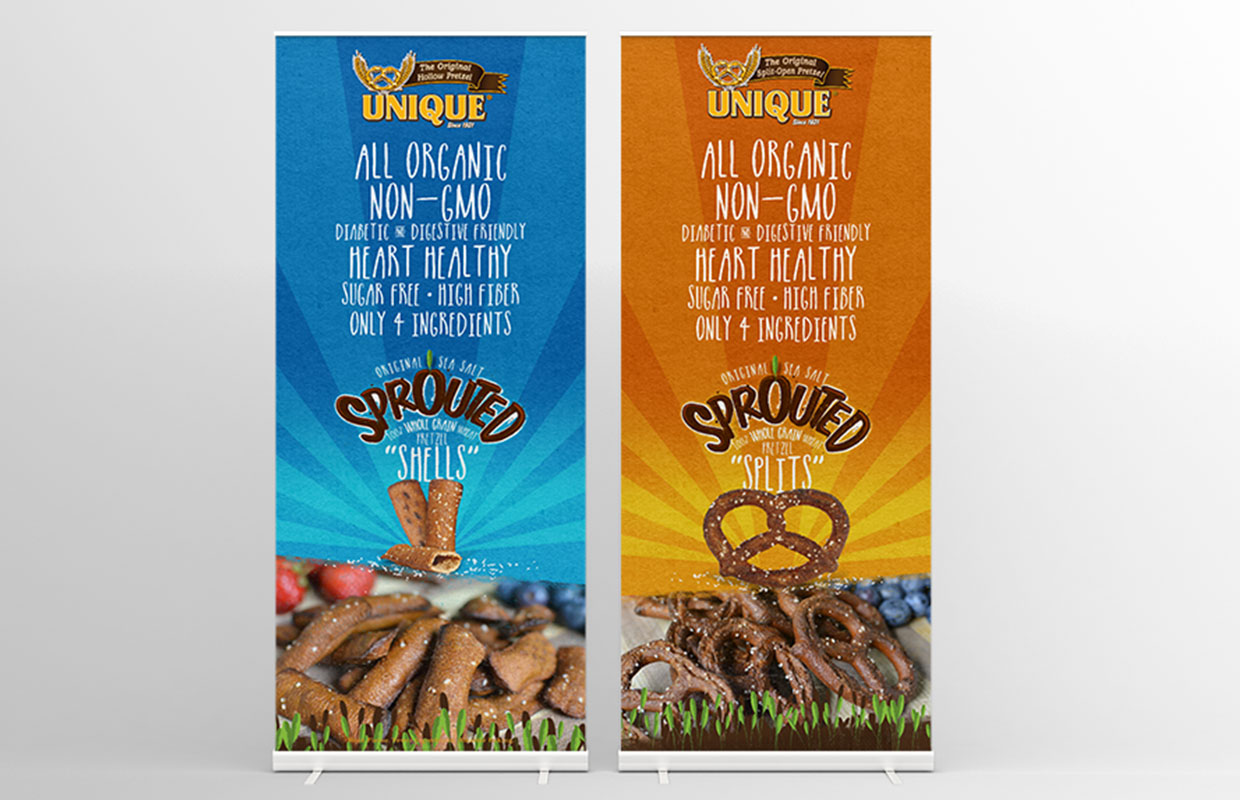 Snack Food Industry Trade Show Graphics and Design
