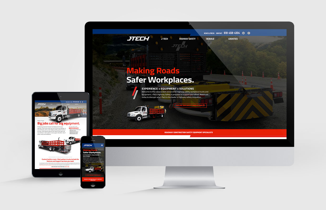 Jtech B2B Services Website Development