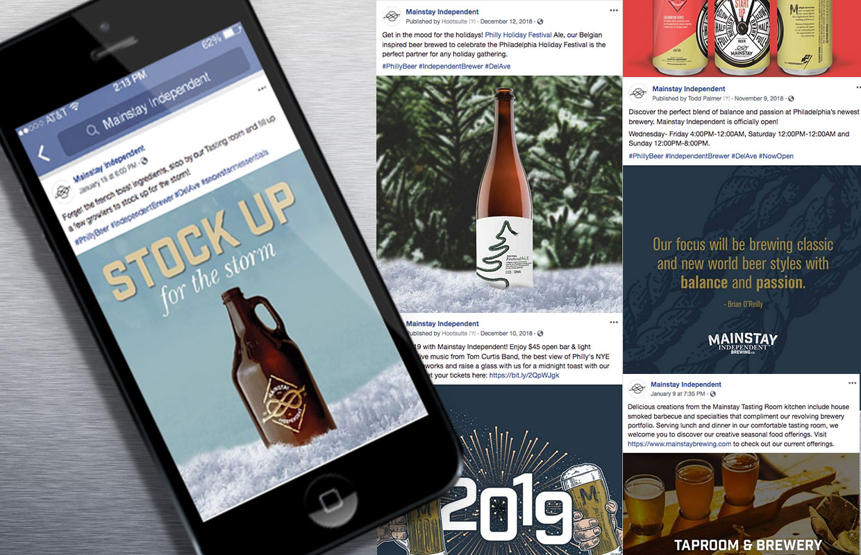Mainstay Brewing Social Media Campaign Development and Management