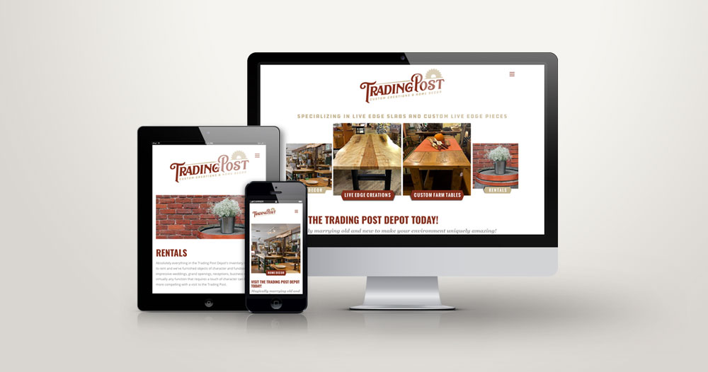 Trading Post Website Retail Consumer Brand Website Development