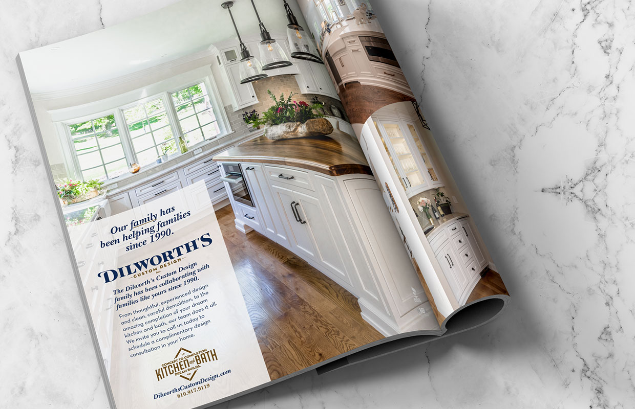 Dilworth's Custom Design Home Remodeling Company Display Advertising