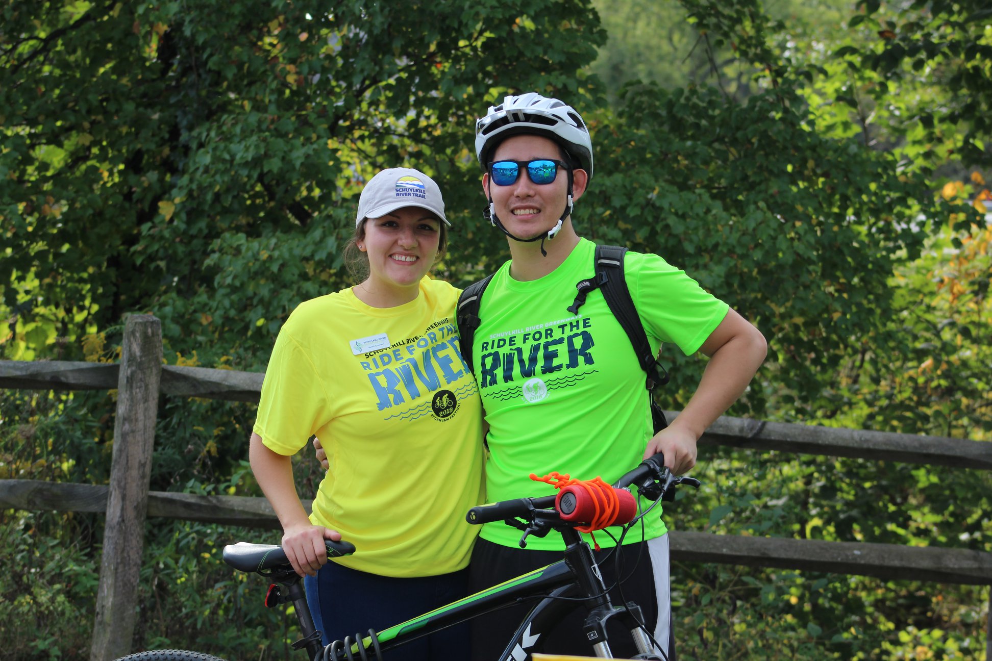 Schuylkill River Greenways Ride for the River event branding