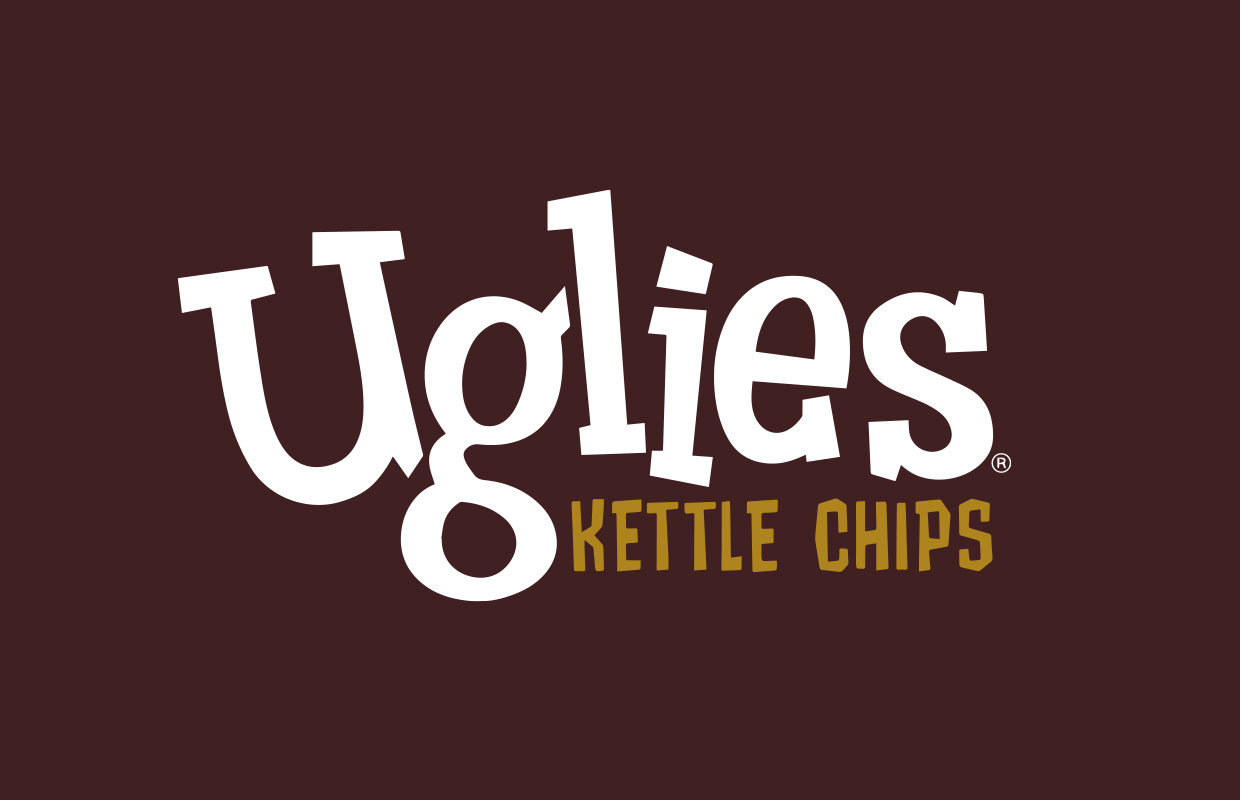 Uglies Kettle Chips Snack Food Brand Identity