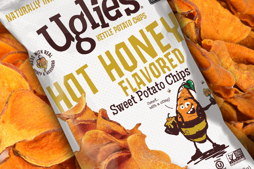 Snack Food Packaging and Branding Uglies Sweets