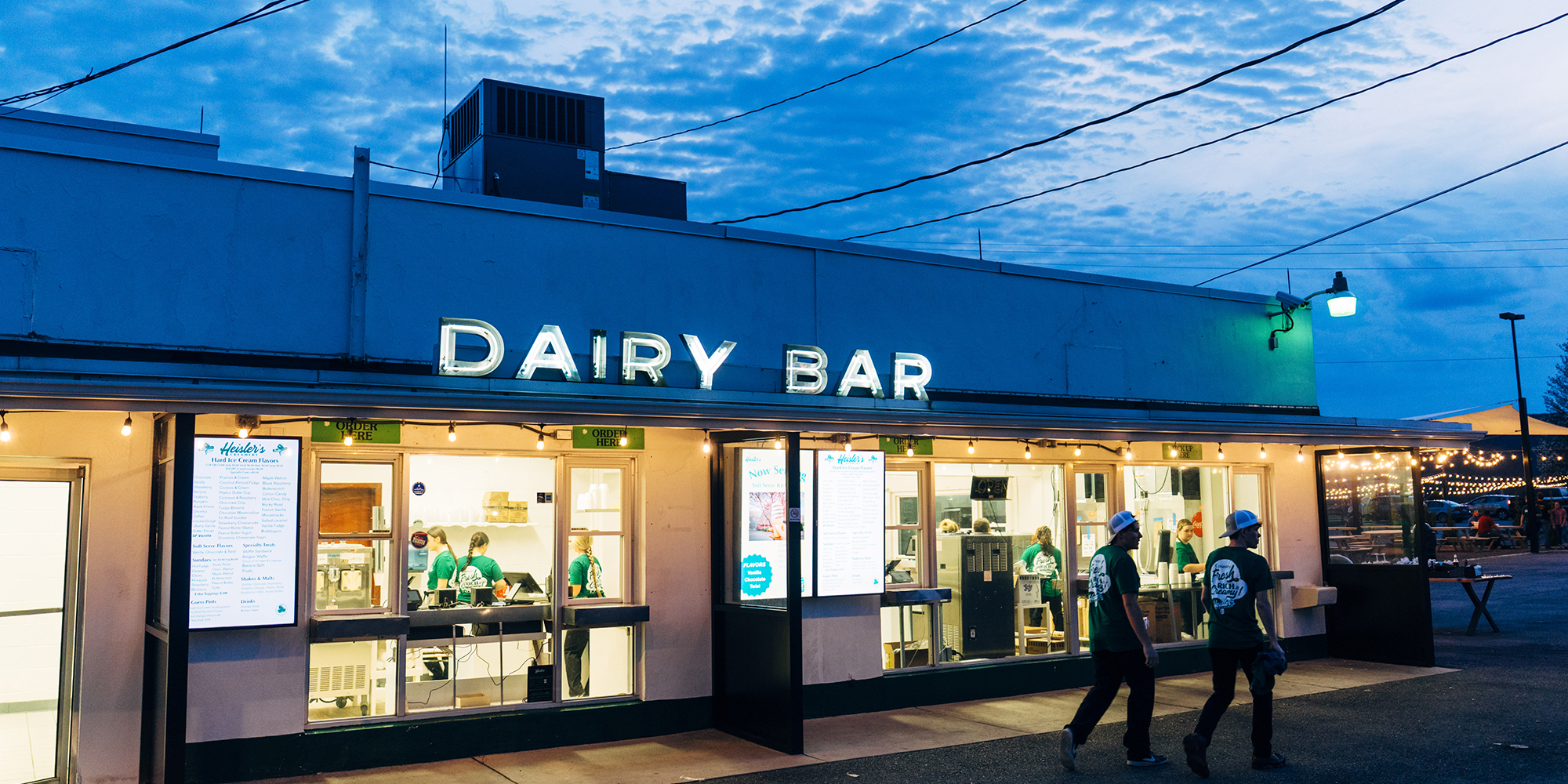 Heisler's Creamery Product and Location Branding