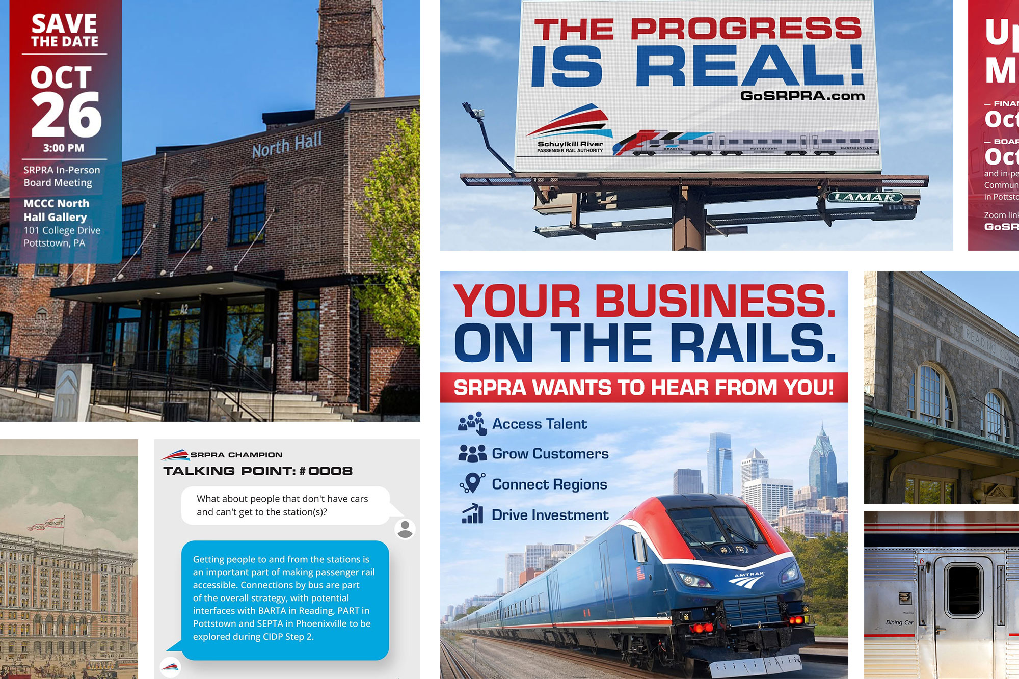 Schuylkill River Passenger Rail Authority Social Promotion