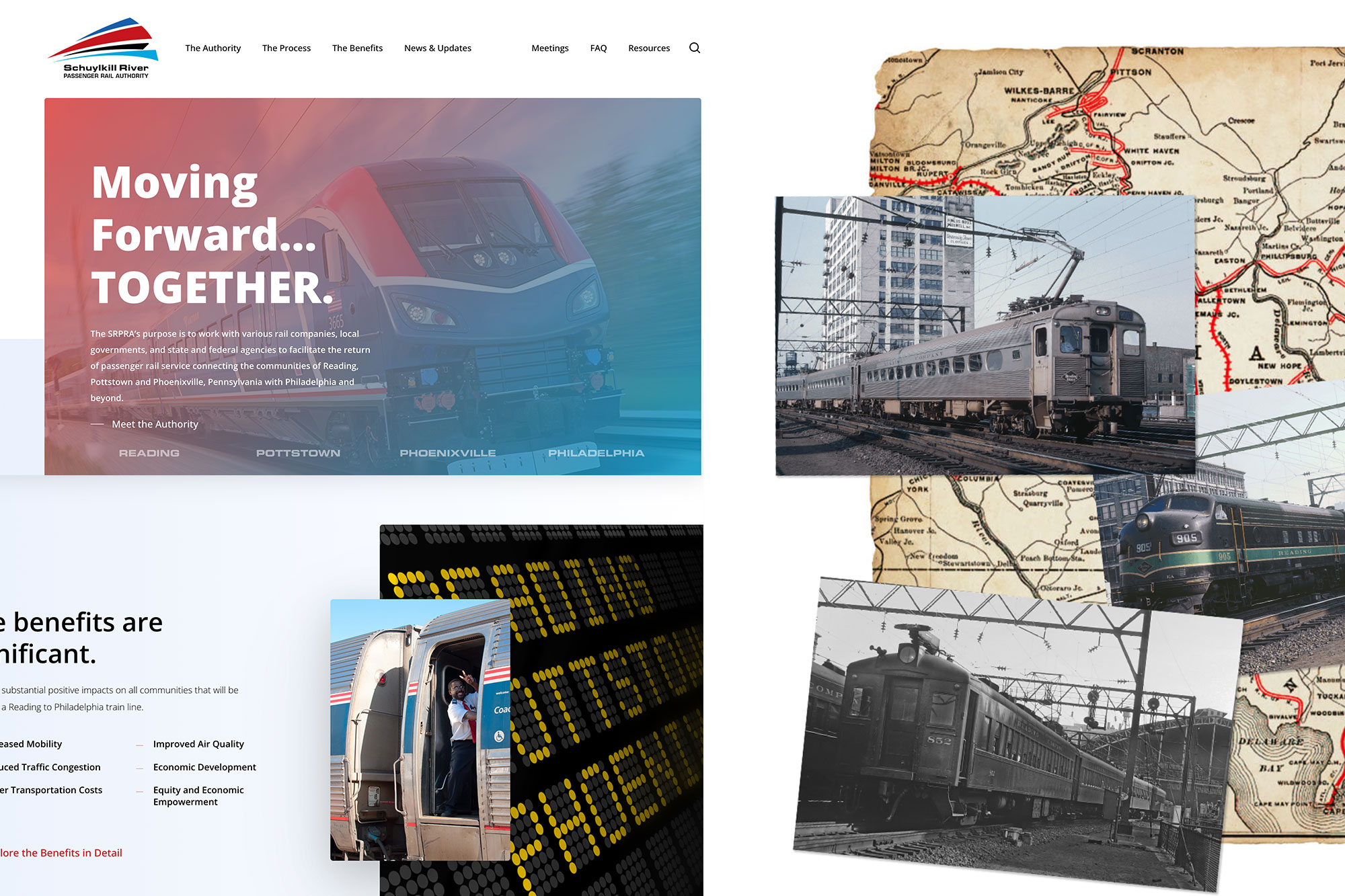 Schuylkill River Passenger Rail Authority Website